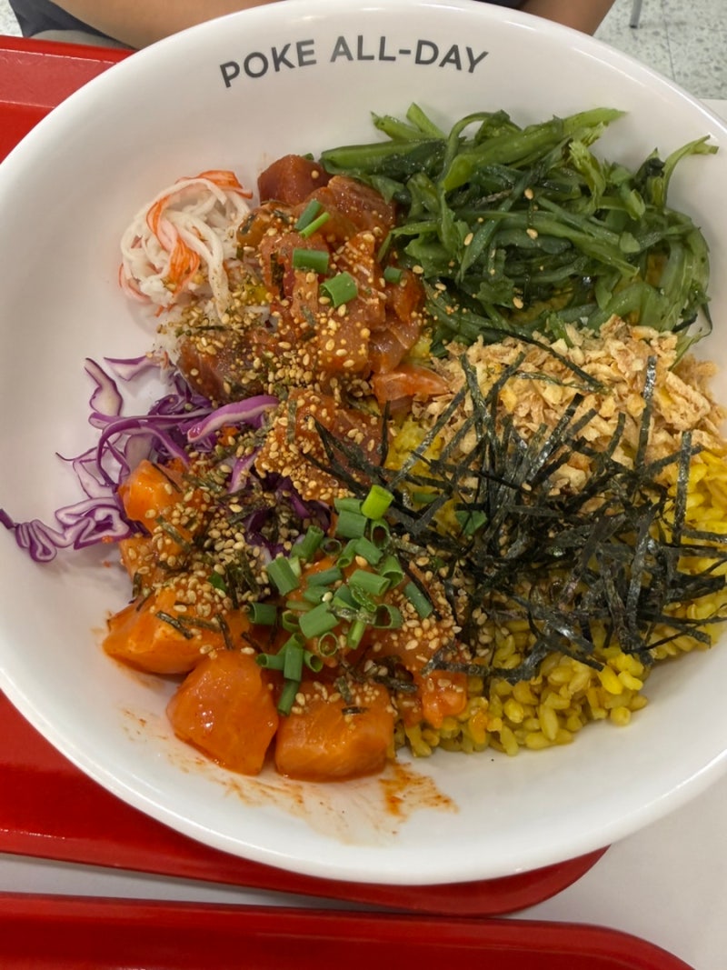 ‘포케올데이 Poke all day 포케&샐러드 건대점’ 매장 이용 후기
