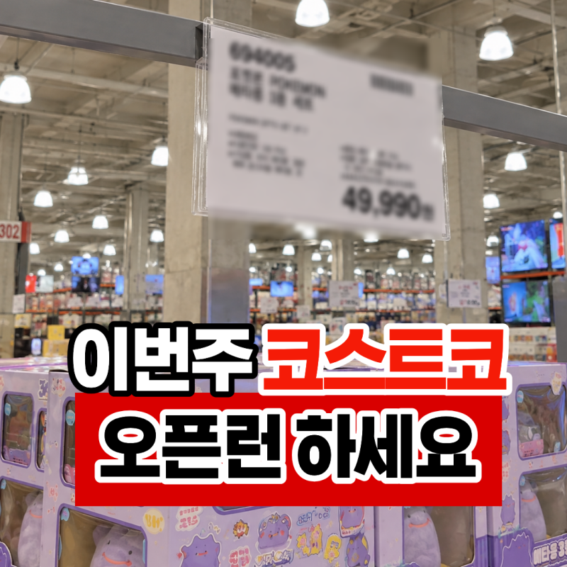 주말 코스트코 오픈런 하세요 "이것" 바로 품절 됩니다