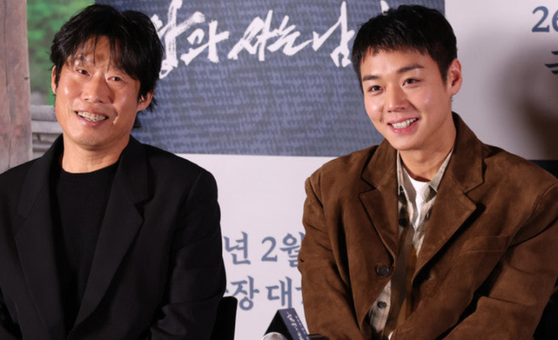 박지훈 암살자 시사회 참석, 1690만 ‘왕사남’ 끝나도 이어진 유해진과 인연