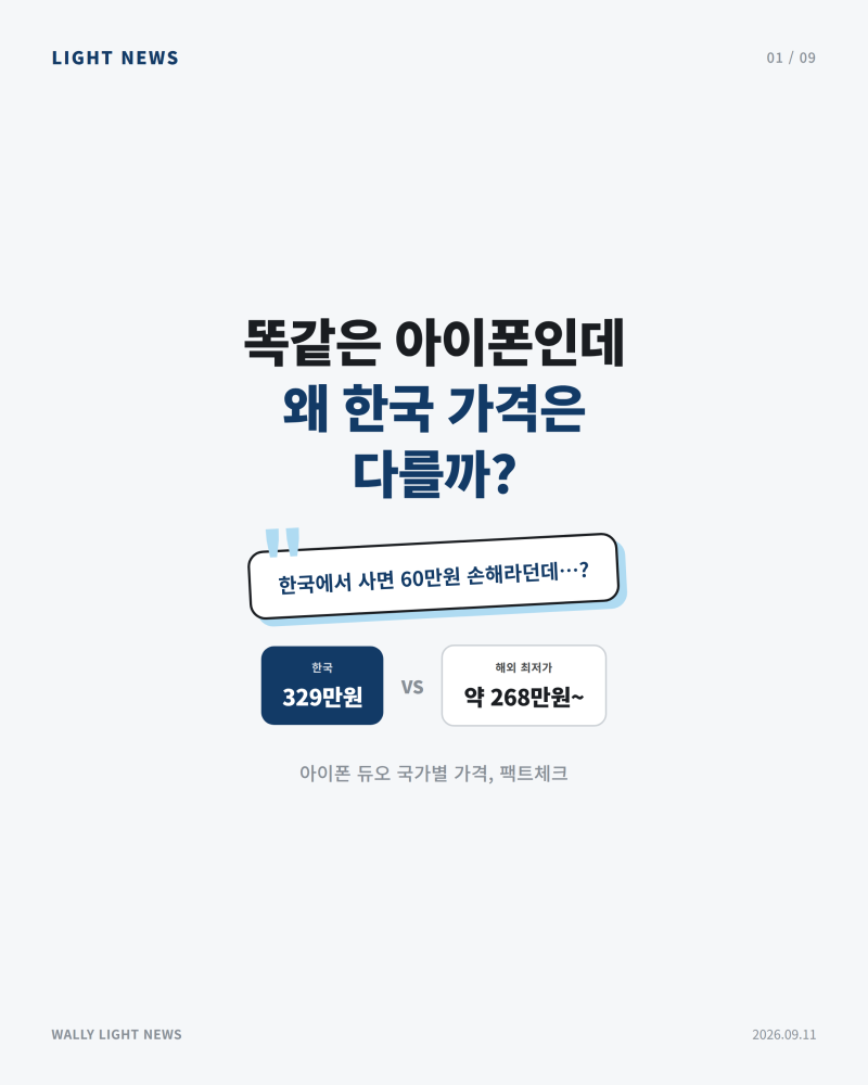 아이폰 듀오 한국 가격 329만원, 미국보다 정말 60만원 비쌀까?