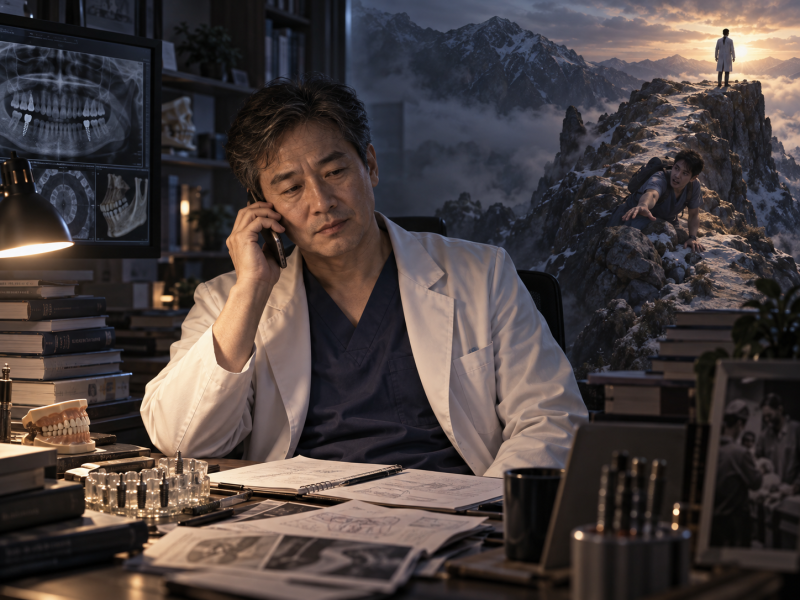 햇살치과 김병수 원장은 진료 계획도 진료 진행도 느립니다.