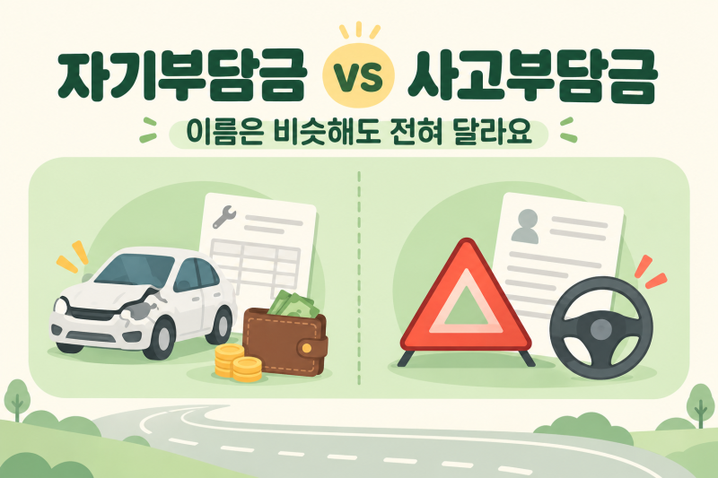 자동차보험 자기부담금과 사고부담금