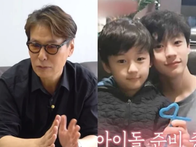 "나도 몰랐다" 라이즈 앤톤 아빠 윤상, 둘째 아들까지 결국…"이젠 밥 얻어 먹는다"
