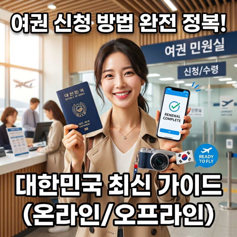 여권발급 신청방법 완벽 가이드｜온라인 오프라인 준비물과 수수료 안내