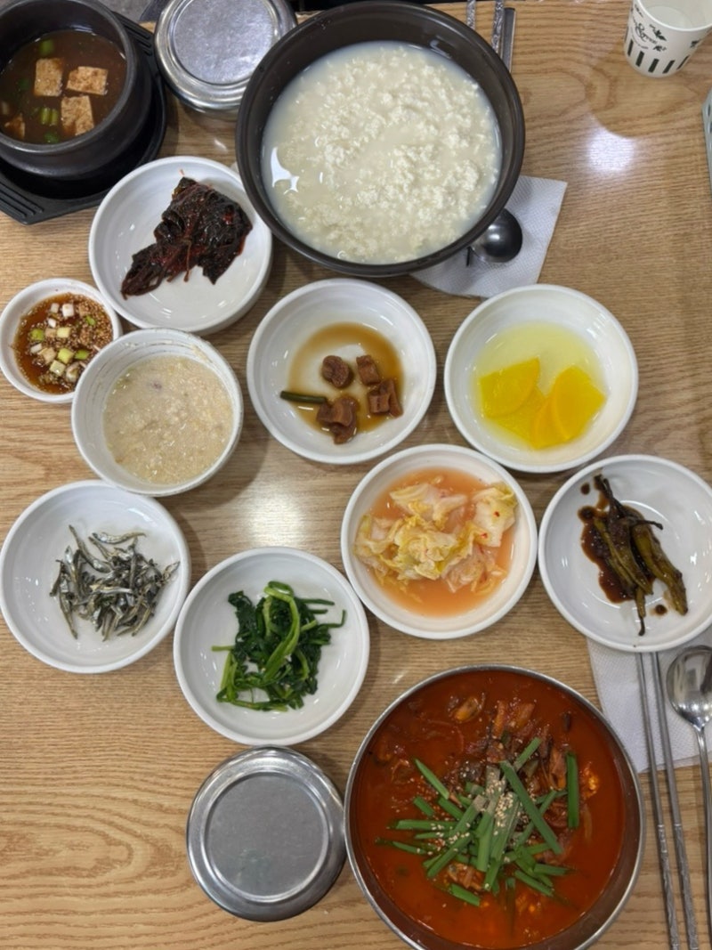 [강원도 강릉] 강릉짬뽕순두부 동화가든 본점, 가든동화 한모정 두부 찹쌀떡 후기