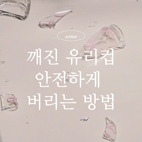 깨진 유리컵 버리는 법 재활용 여부와 안전한 폐기방법