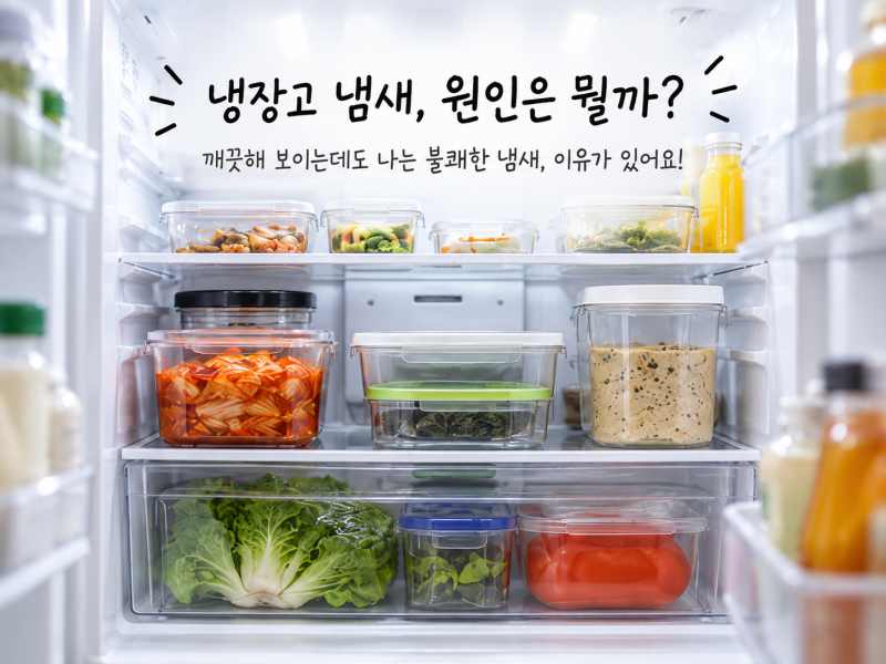 냉장고 냄새 없애는 법｜베이킹소다부터 청소 방법까지 총정리