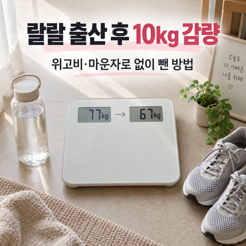 출산 후 위고비·마운자로 없이 10kg 감량한 랄랄의 다이어트 방법은?