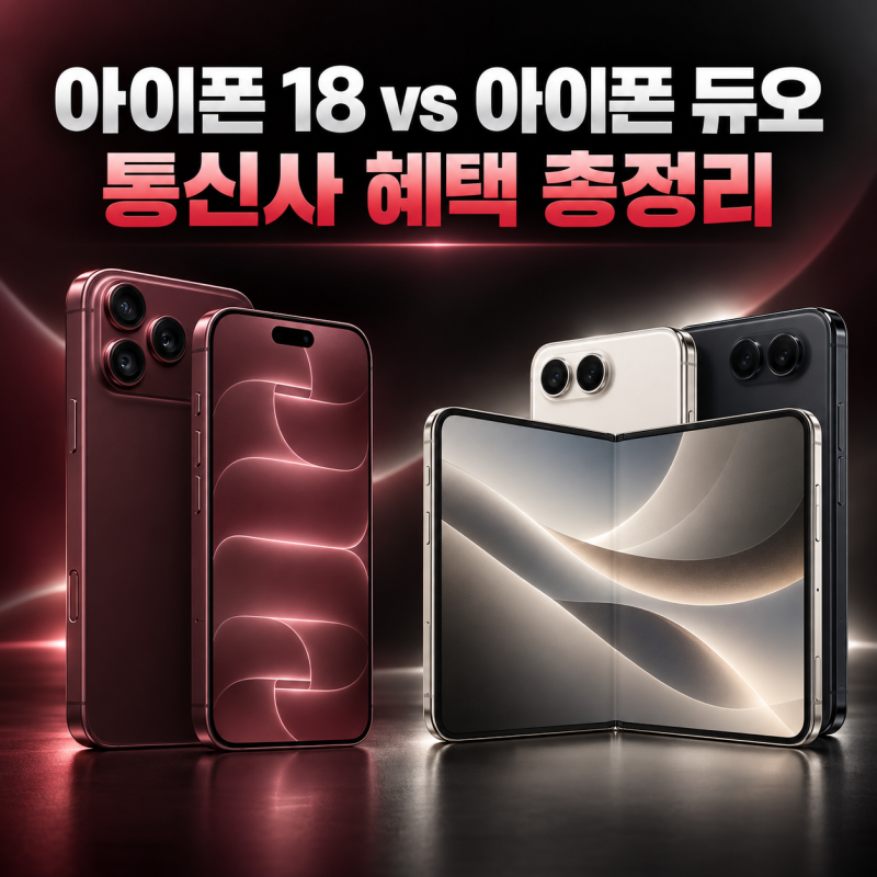 아이폰 18·아이폰 듀오 공개 총정리｜가격·출시일·통신사 혜택·자급제 비교