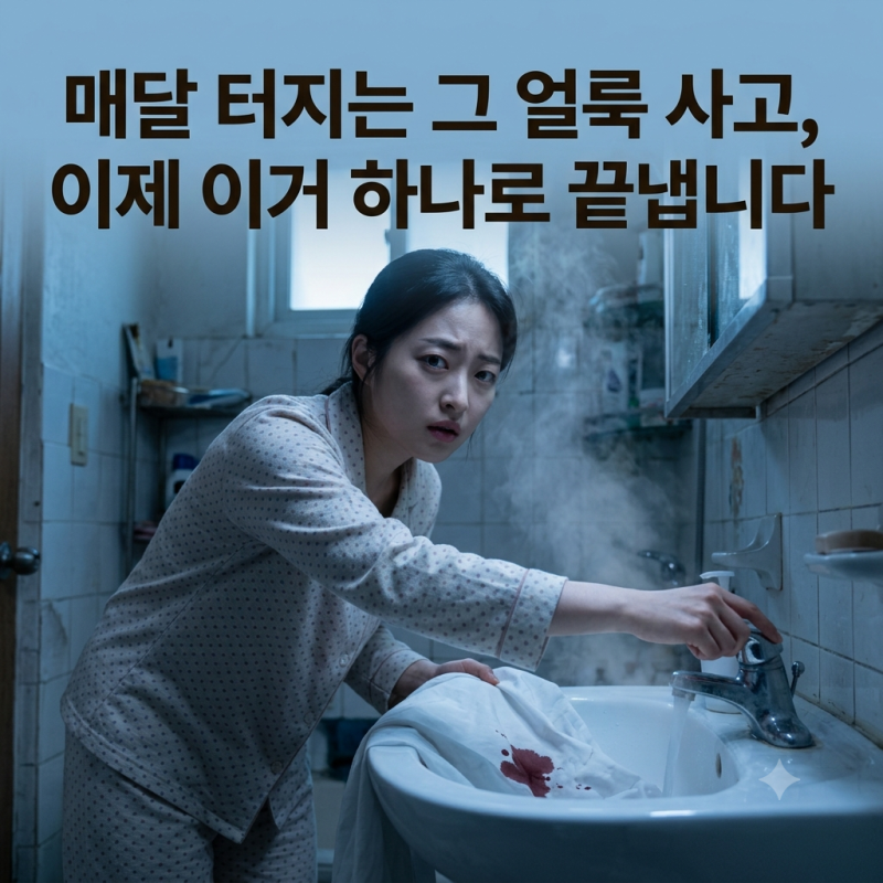 생리혈지우기 방법 총정리, 직접 다 해보고 비교한 후기