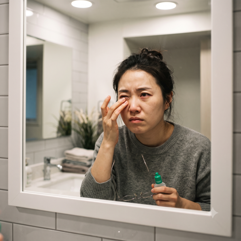 미세먼지에 뻑뻑할 때 눈세척 매일 해도 될까? 눈세정제 부작용 없이 쓰는 법