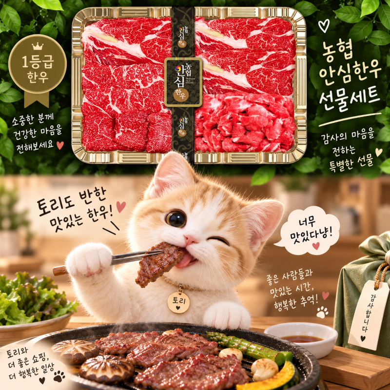 추석 한우 선물 추천, 농협안심한우 선물세트 1등급 900g 후기까지 살펴봤어요