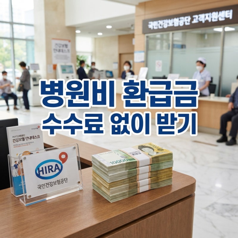 병원비환급금조회 3년 지나기 전 무료 확인하고 136만원 받는 법