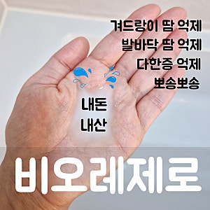 내돈내산 발바닥 땀 겨드랑이 땀 억제 비오레 제로 실사용 후기