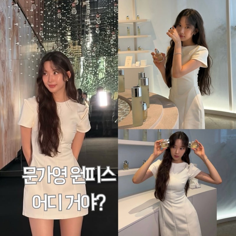 문가영 원피스 어디 거야? 너무 예뻐 찾아보니 7만원대 자라 반팔원피스