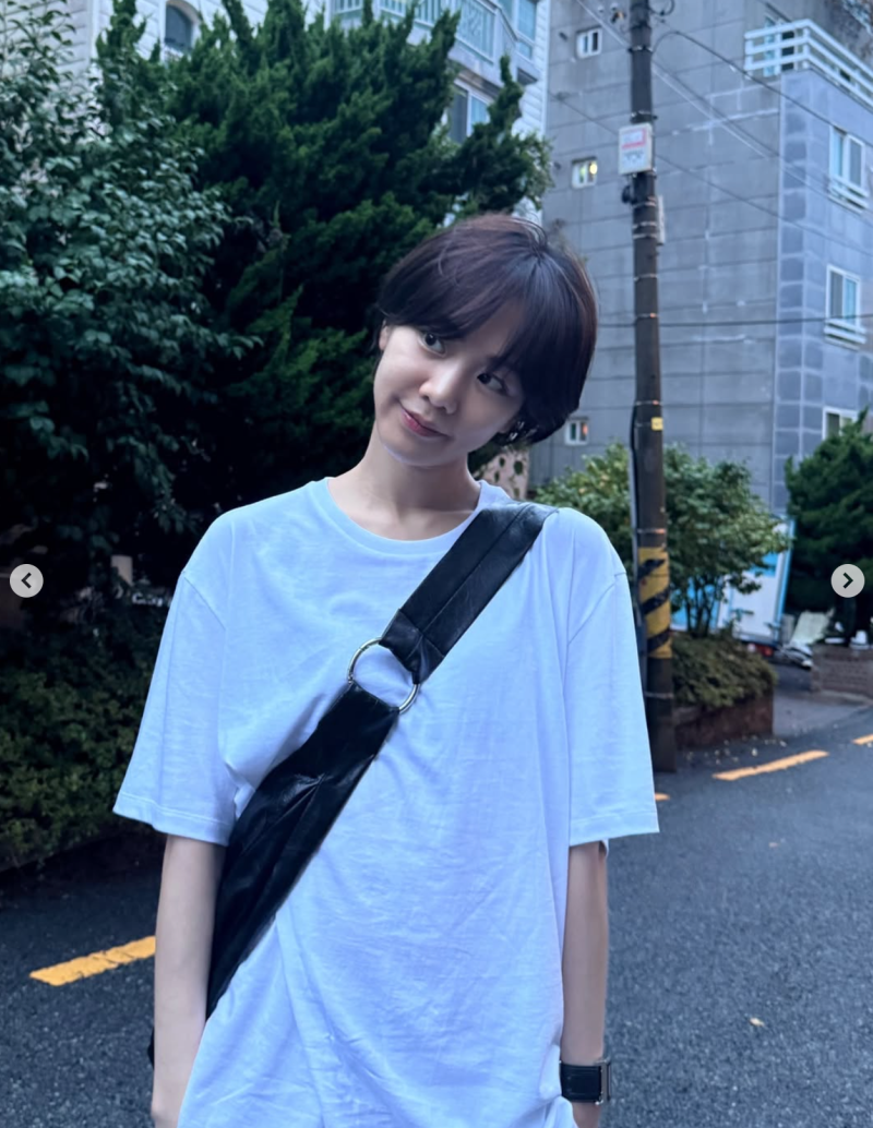 한지은 숏컷 변신 데뷔 후 첫 파격 공개