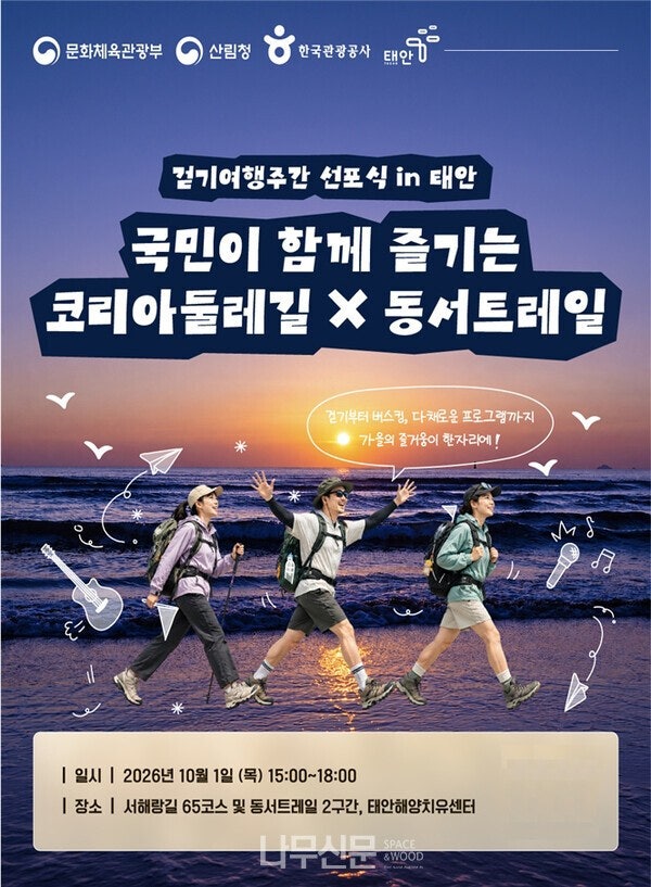 코리아둘레길과 동서트레일 만난다…‘걷기여행주간’ 개막