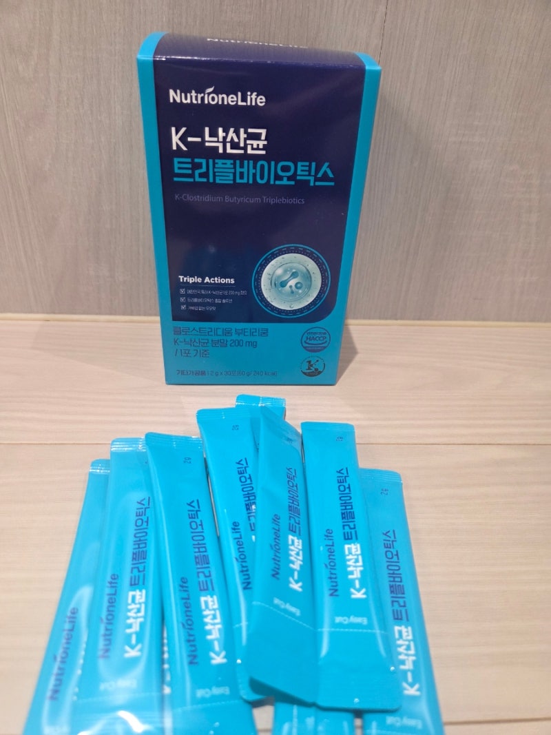 뉴트리원라이프 K-낙산균 트리플바이오틱스 섭취 후기, 장 건강 관리 꿀팁