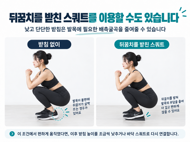 스쿼트 할 때 뒤꿈치 뜨시나요? 비복근과 가자미근의 해부학,발목가동성 루틴 /의정부PT