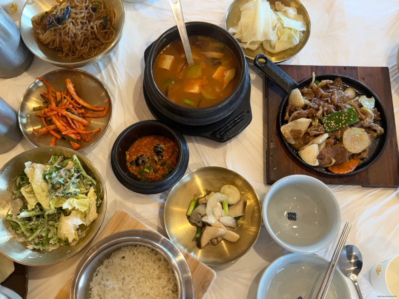 논산 탑정호 맛집 자연밥상｜엄마와 딸과 함께 먹은 건강한 쌈밥 점심