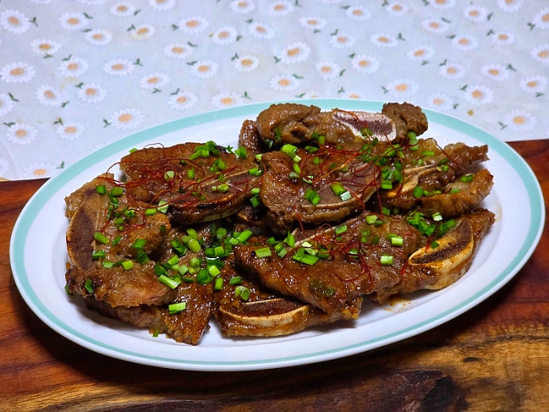 LA갈비 굽는법 핏물빼기 엘에이갈비 재는법 양념 la갈비구이 만드는법