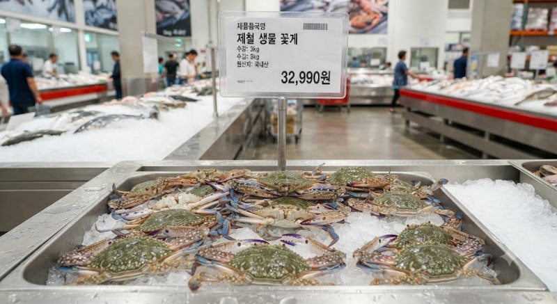 코스트코 꽃게 3kg 32990원 제철 생물 가격 손질법 보관법 총정리