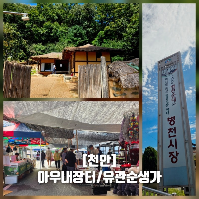 [천안 가볼만한곳] 아우내 5일장(병천 장날) & 고즈넉한 유관순 열사 생가