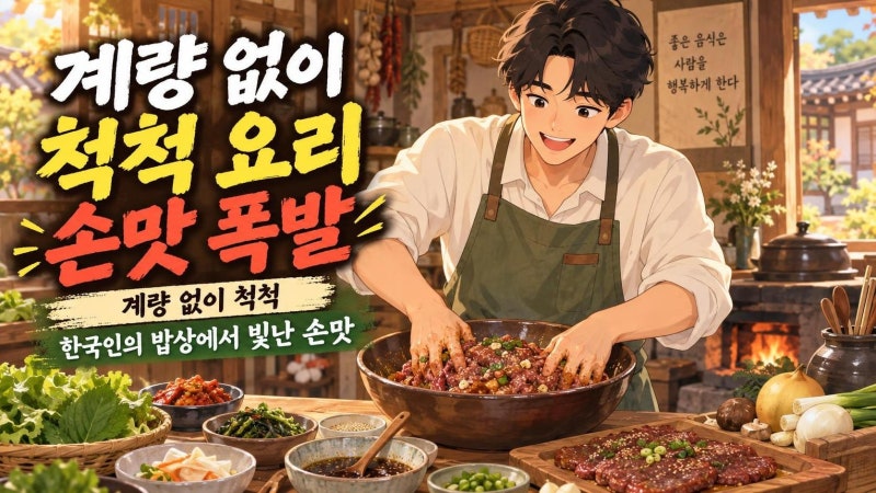 이찬원 계량無 요리 실력 화제, 한국인의 밥상 15주년 특집에서 빛난 이유