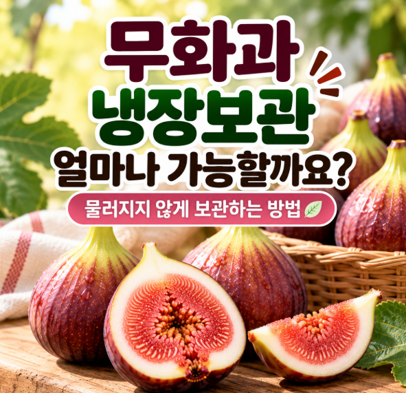 무화과 냉장보관 얼마나 가능할까요?｜물러지지 않게 보관하는 방법