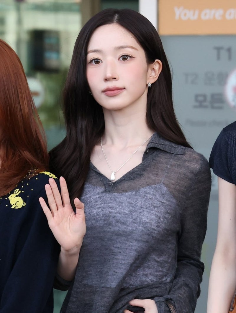 엔믹스 해원 얼굴이 반쪽이 된 이유, 공항 사진 한 장이 남긴 불편한 진실