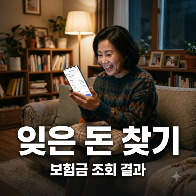 "설마 내 돈이?" 10년 전 잊은 보험금 120만원 찾았다.. 보험가입내역조회 반전 결과
