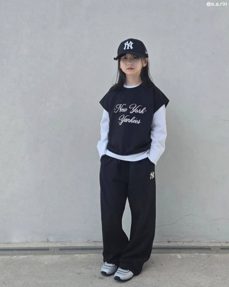 우리 아이 오늘 뭐 입지? MLB키즈맨투맨 여아상하복 & 스트릿 무드 초등셋업 센스있는 코디