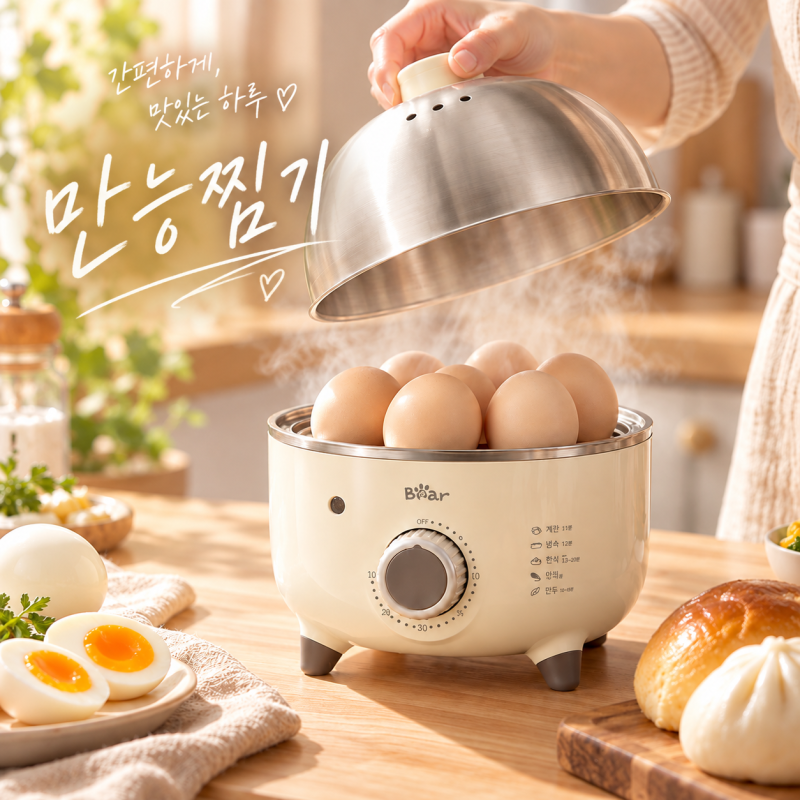 계란부터 호빵까지, Bear 올스텐 미니 올스텐 찜기 추천