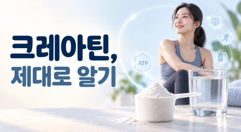 크레아틴이란 무엇인가 - 운동 보충제? 항노화영양제?, 어떻게 고를까?