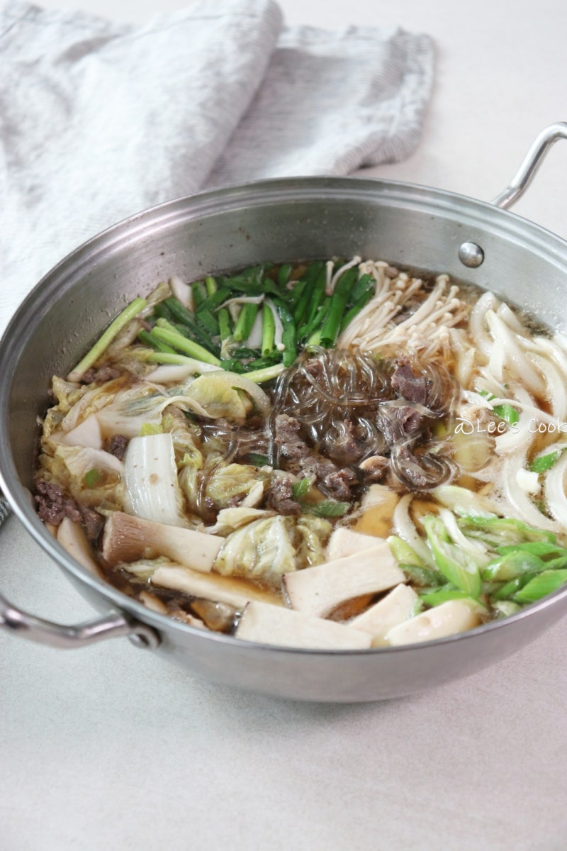 소불고기전골 레시피 소불고기 밀키트로 간단하게 만들기