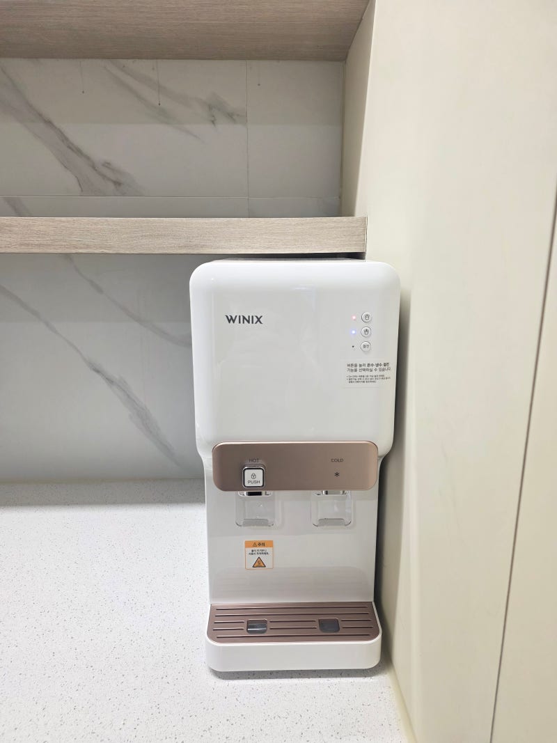 대구 정수기 렌탈, 남구 대명동 아파트 커뮤니티센터 위닉스 TS-200S 설치