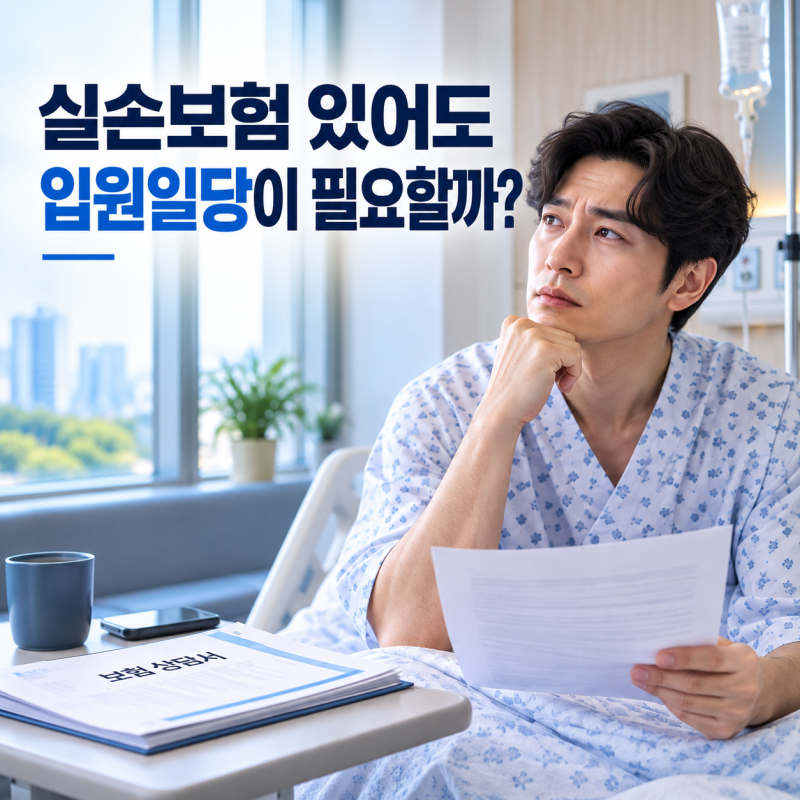 실손보험 있는데 입원일당보험까지? ‘하루 얼마’보다 먼저 볼 5가지