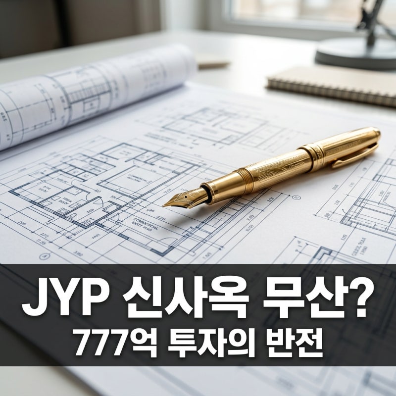 JYP 신사옥 777억 투자 백지화 이유? 고덕동 부지 논란 총정리