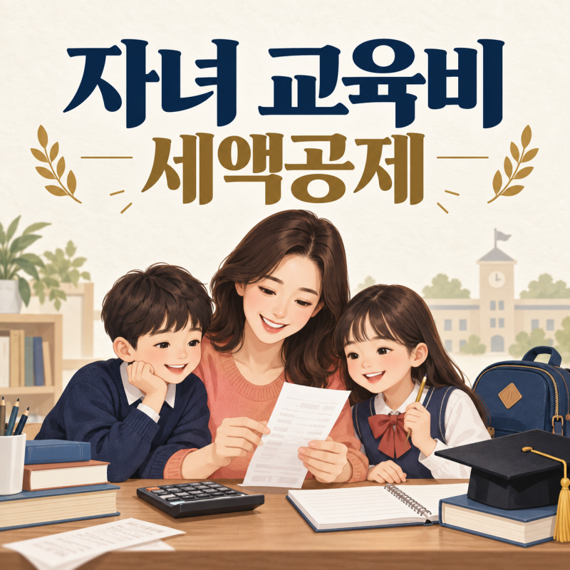 2026 연말정산 자녀 교육비 세액공제｜학원비·교복비·대학 등록금 총정리