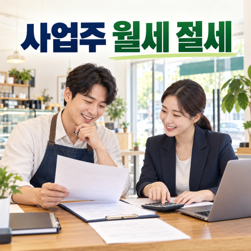 사업주도 월세 절세받을 수 있을까? 사업장 월세 비용처리 총정리