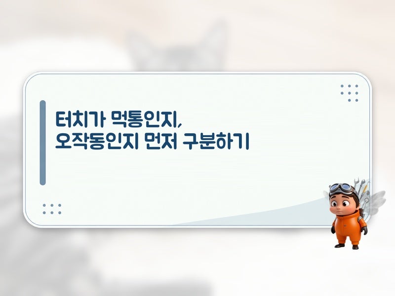 아이폰리페어 일산파주아이폰수리센터에서 정리한 액정 수리 전 터치 테스트 방법