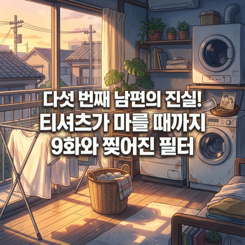 티셔츠가 마를 때까지 9화 다섯 번째 남편의 진실과 핵심 기본정보