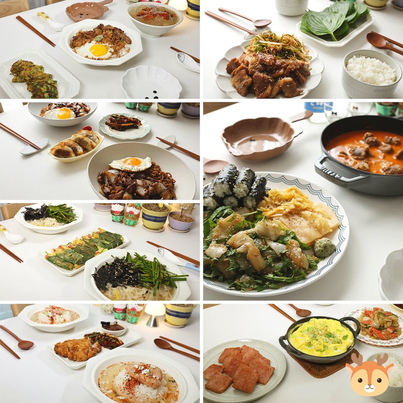 일주일 7만 5천 원 외식만큼 다양한 집밥 주간밥상 간단한 저녁메뉴추천 요리 식단표