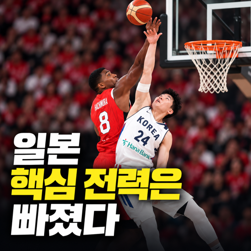 2026 아시안게임 남자농구 한일전, 29점 차 대패 한 달 뒤 이번엔 다르다