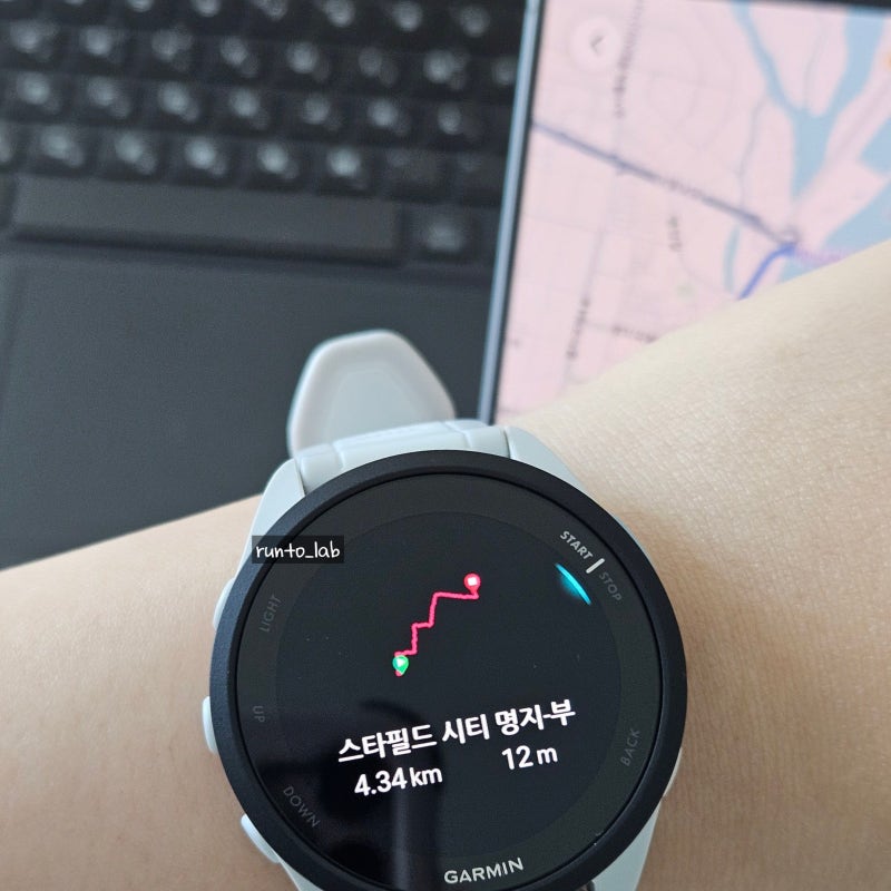 네이버지도로 GPX 지도파일 만들고 가민포러너165에 지도 넣는법