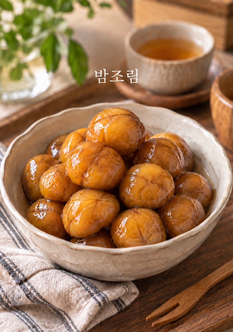 [레시피] 밤조림 만들기｜9월 제철 밤으로 만드는 달콤한 가을 간식