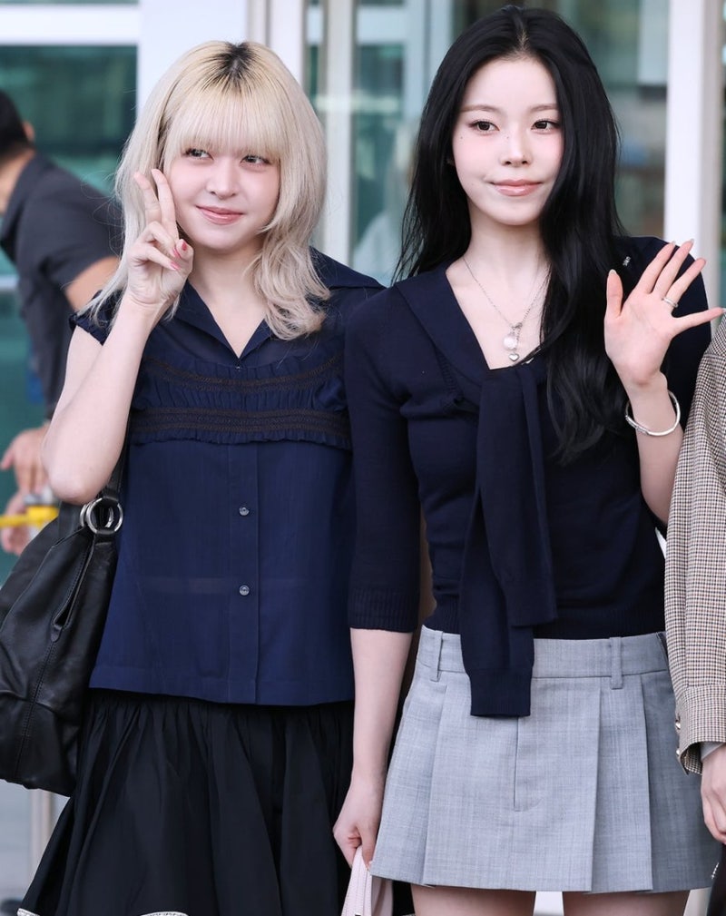 엔믹스 해원 얼굴 반쪽 된 공항 사진, 커뮤니티 반응 갈린 이유