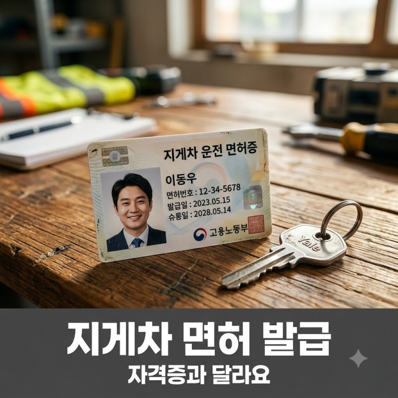 "자격증만 있으면 되는 줄.." 지게차운전기능사발급기관, 두 군데나 가야 하는 뜻밖의 이유