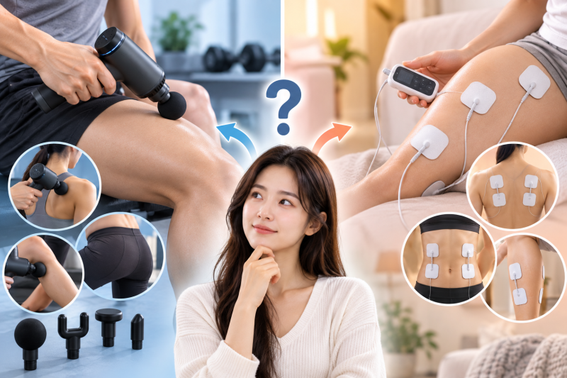 마사지기계 전동마사지건 저주파마사지 주의할 사람?