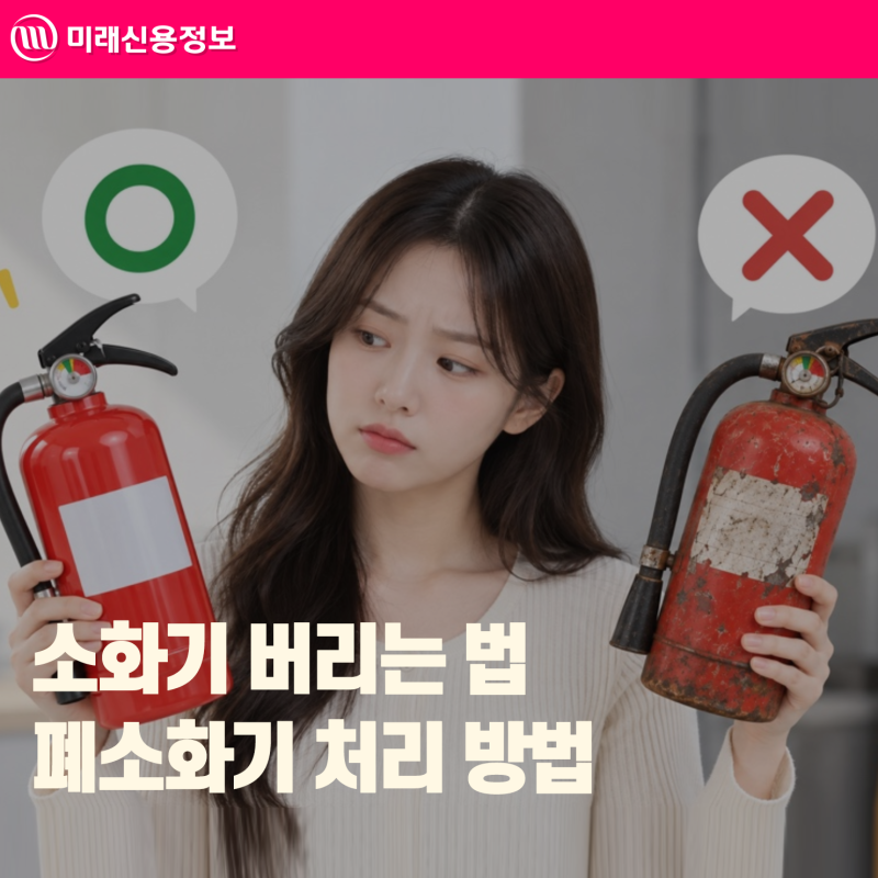 소화기 버리는 법, 폐소화기 처리 방법과 유효기간 총정리